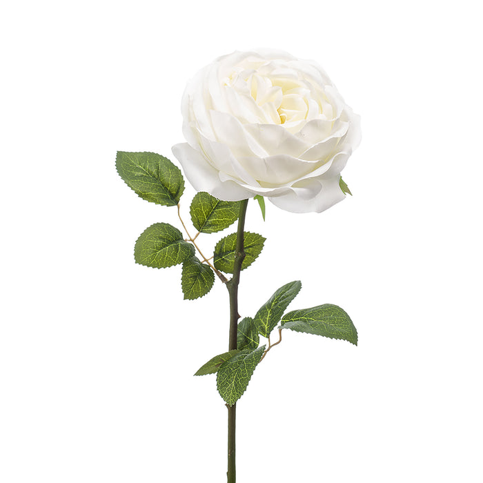 Emerald Rose Vicky Spray 66cm White