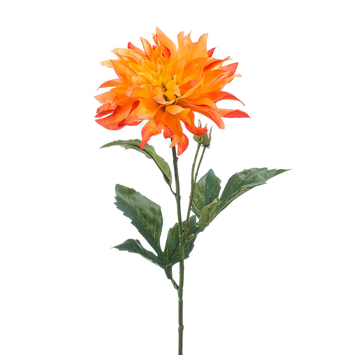 EEG Dahlia Spray 60cm Orange