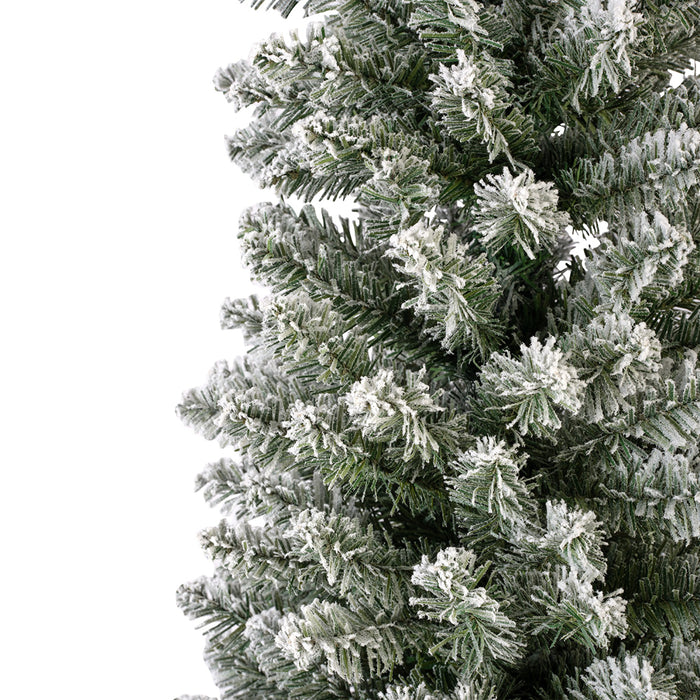 Kaemingk Snowy Pencil Pine Tree (Dia.60Cm X H.210Cm)
