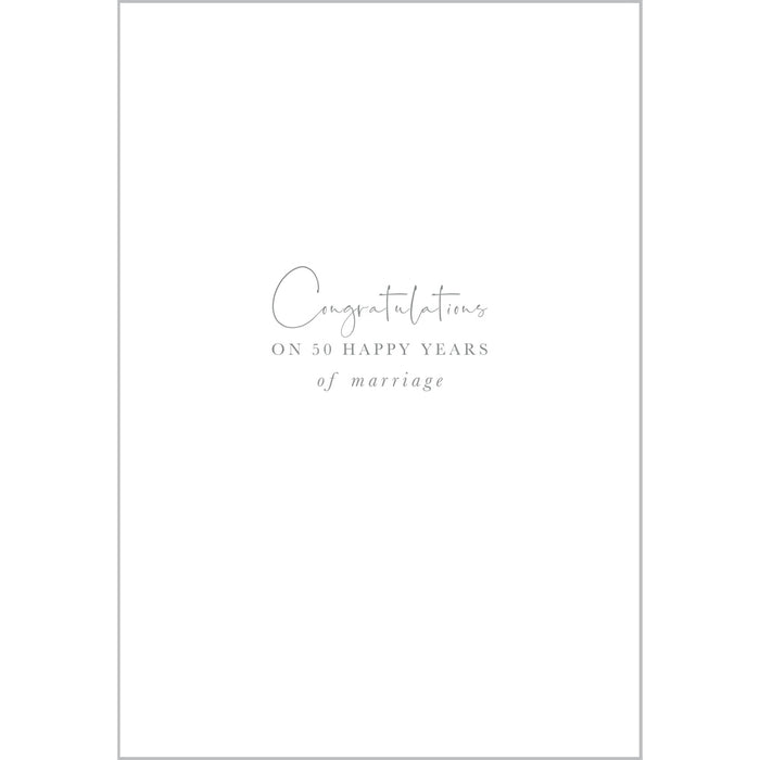 ABA Golden Anniversary - Floral Heart