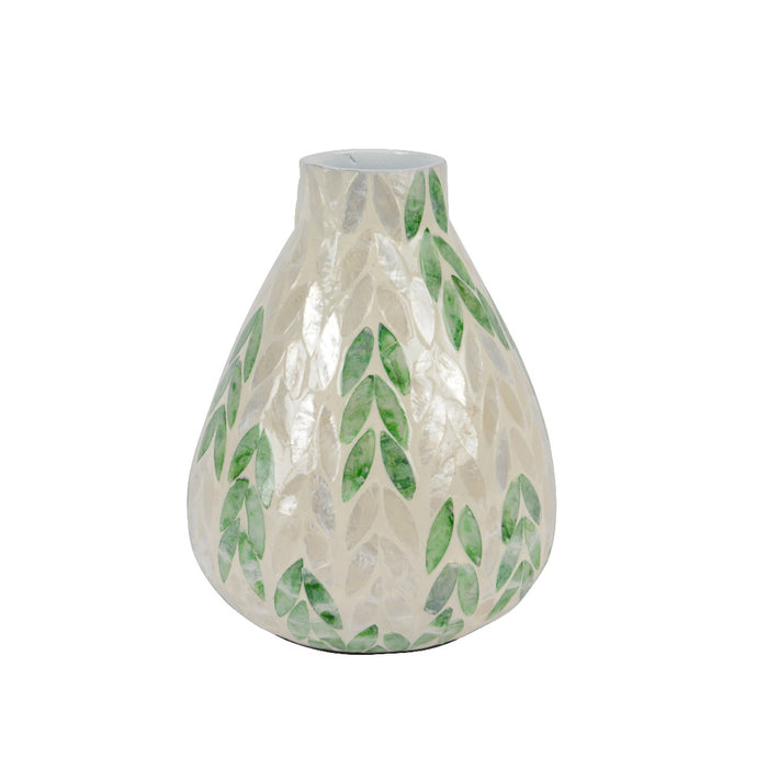 Kaemingk Vase Capiz Teardrop