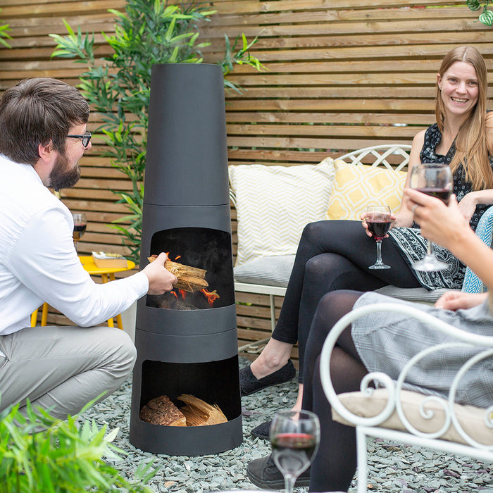 La Hacienda Circo Steel Chimenea @125.99