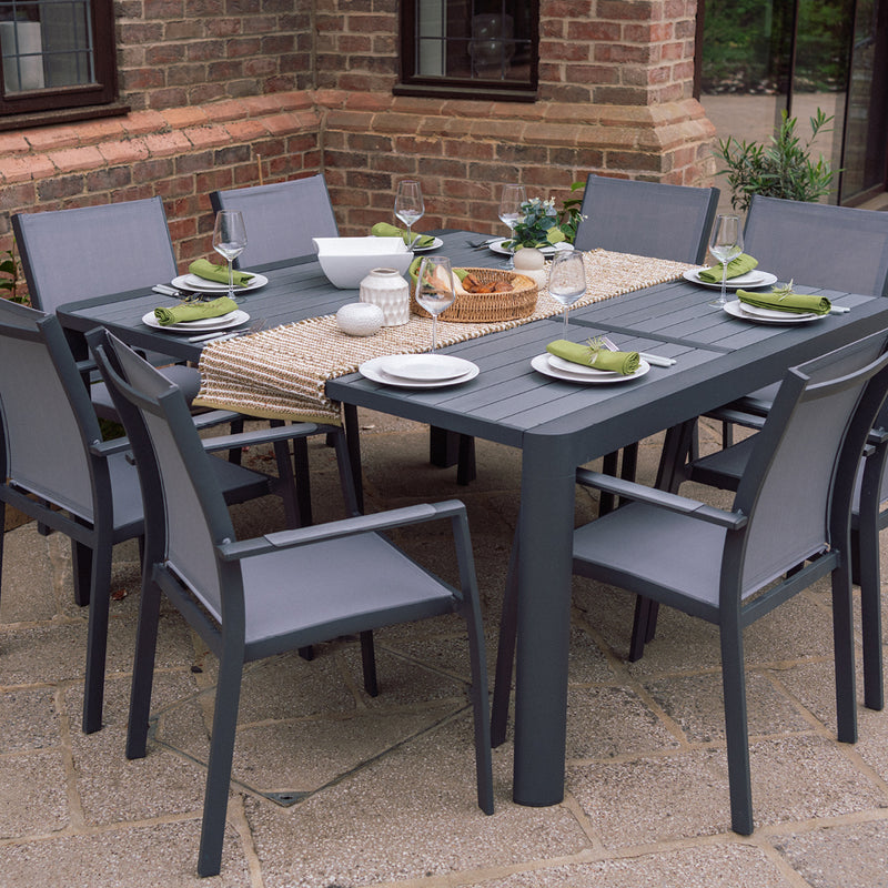 Innovators St Tropez 8 Seater Extending Dining Set - EX-DISPLAY