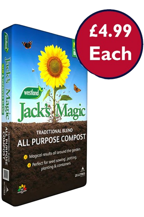 ONLINE ONLY Westland Jack's Magic All-Purpose Compost 25ltr