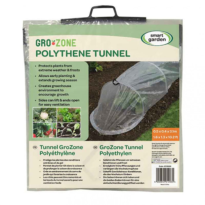 SmartGarden 3m GroZone Tunnel - Polythene