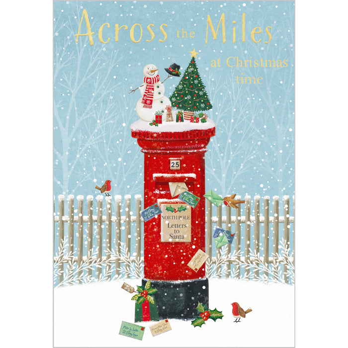 Abacus Xmas Singles Open - Across The Miles Christmas Postbox