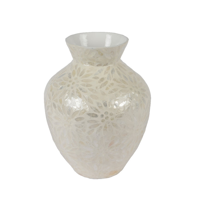 Kaemingk Vase Capiz Yes