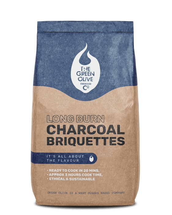 GOF Long Burn Charcoal Briquettes 8kg