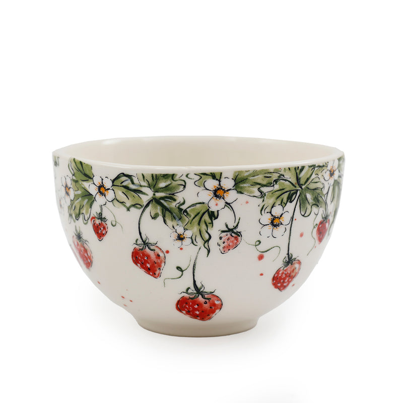 Sifcon 10X6.5Cm Sberry Print Bowl