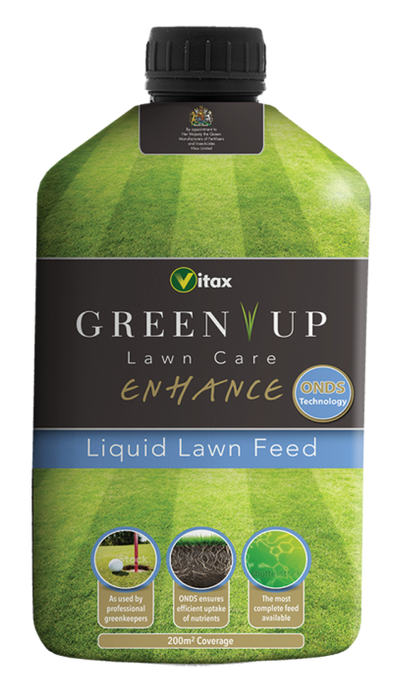 Vitax Green Up Enhance Liquid Lawn Feed 200m2