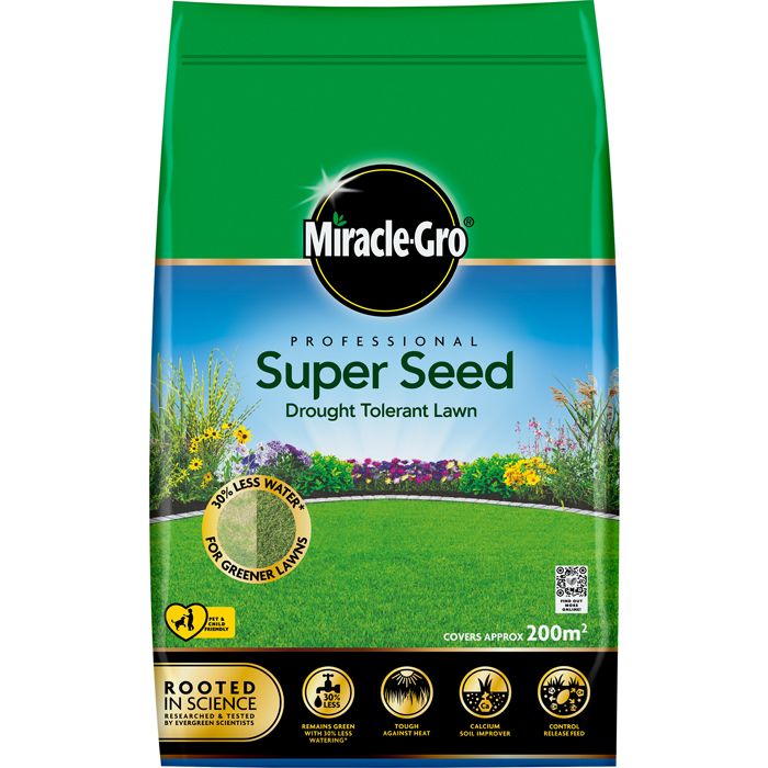 Miracle-Gro Professional Super Seed Drought Tolerant 200m2