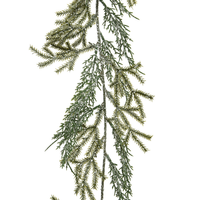 Kaemingk Garland Snow Glitter Finish (Dia.8Cm X L.180Cm)