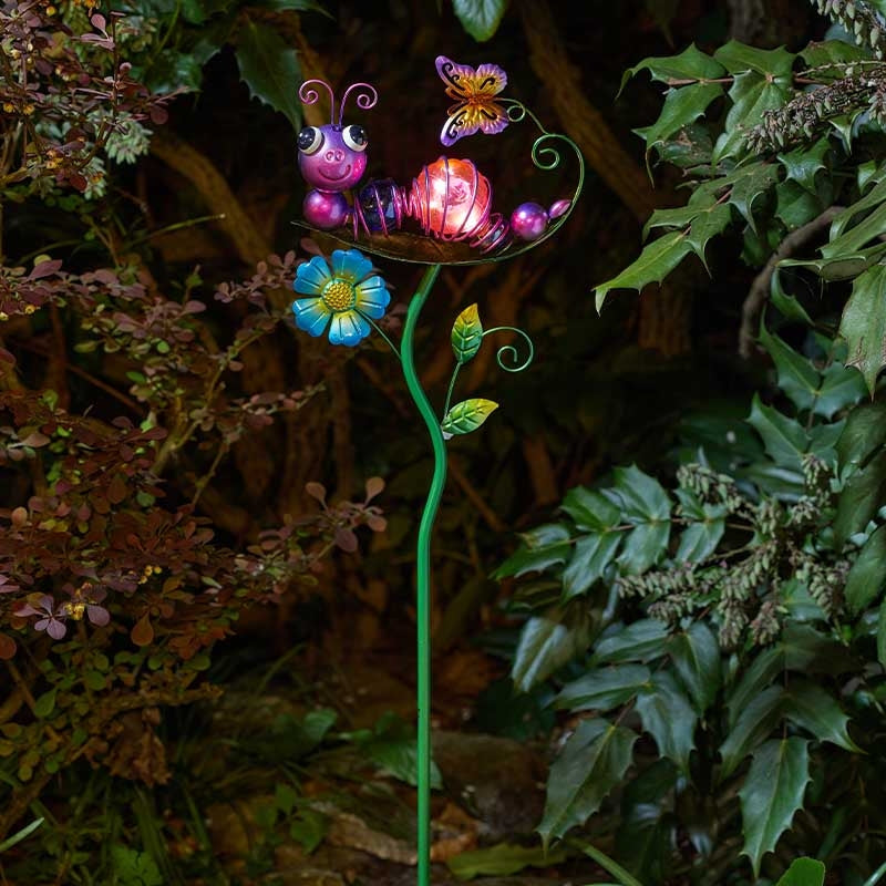 Smart Solar Caterpillar Stake Light