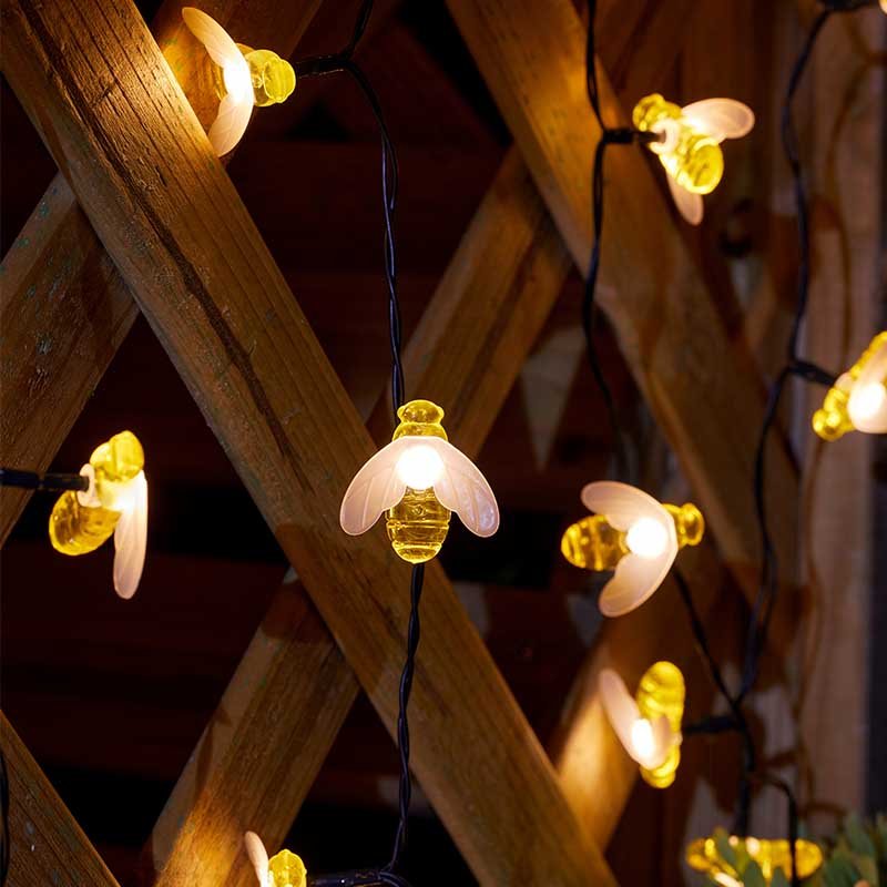 Smart Solar Buzzy Bee Lights - Set of 50