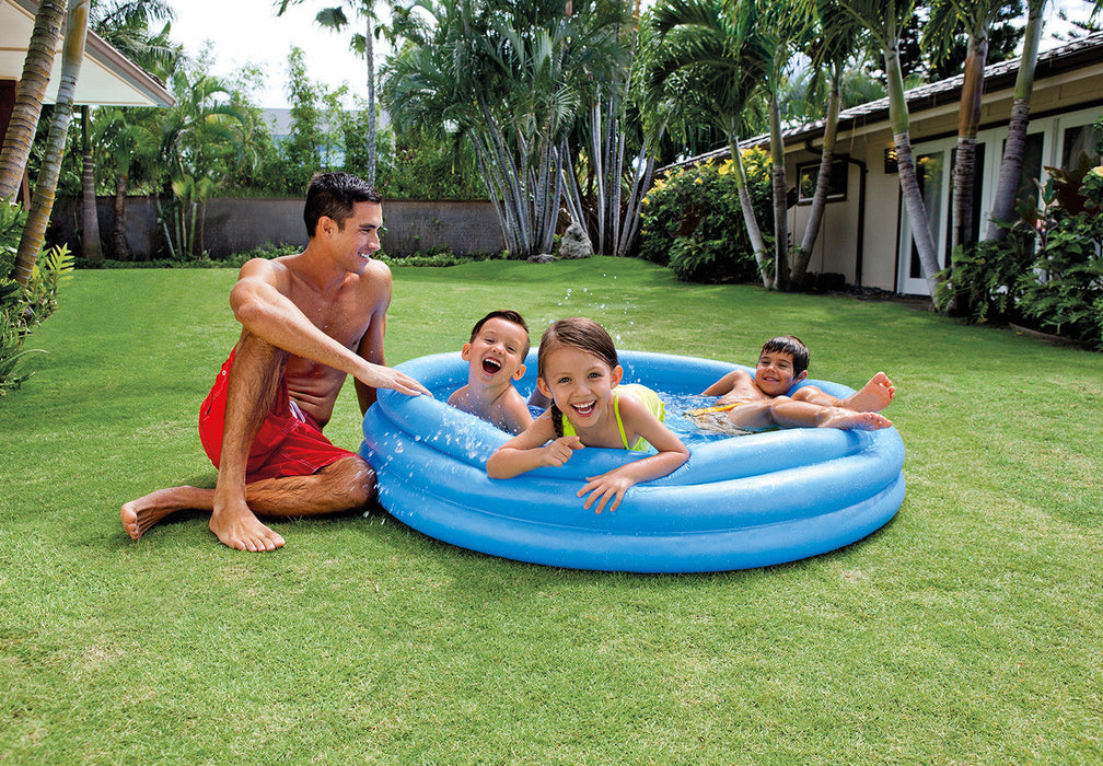 INTEX Crystal Blue Inflatable Pool - 147 x 33cm