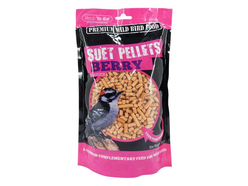Suet To Go Berry 550g Suet Pellets