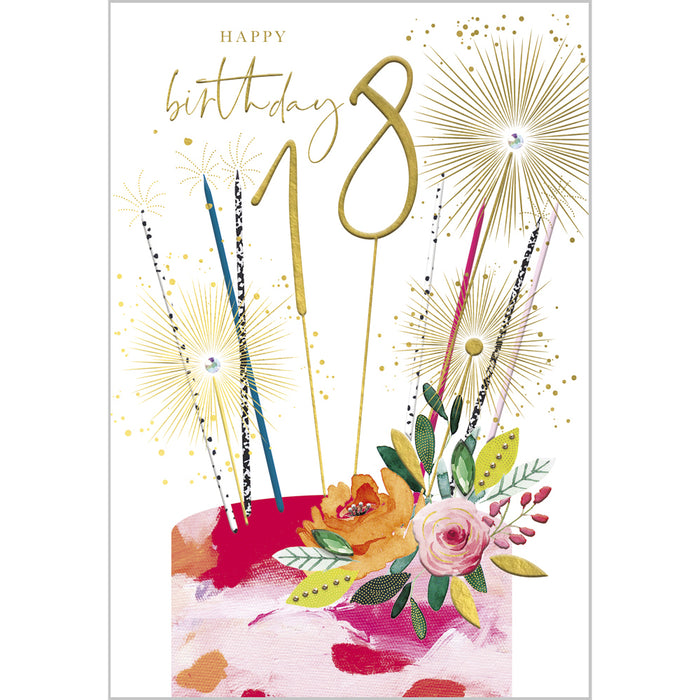 ABA Birthday Female - 18 Birthday Candles