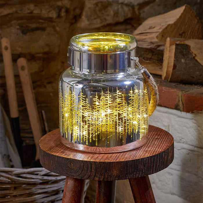 Smart Garden Wonderland Lantern - Silver Gilt