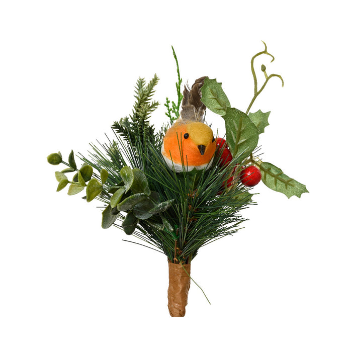 Kaemingk Indoor Robin Pick (L.13Cm X W.15Cm X H.17Cm)