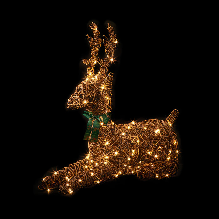 Premier 120 LED's Lying Reindeer (58cm)