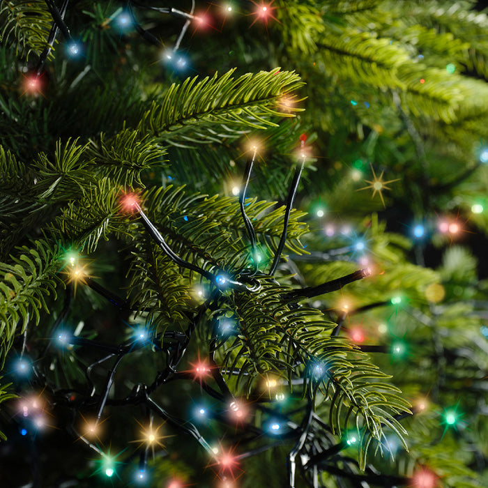 Kaemingk LED Cluster Lights - Multicolour (L.1050Cm)