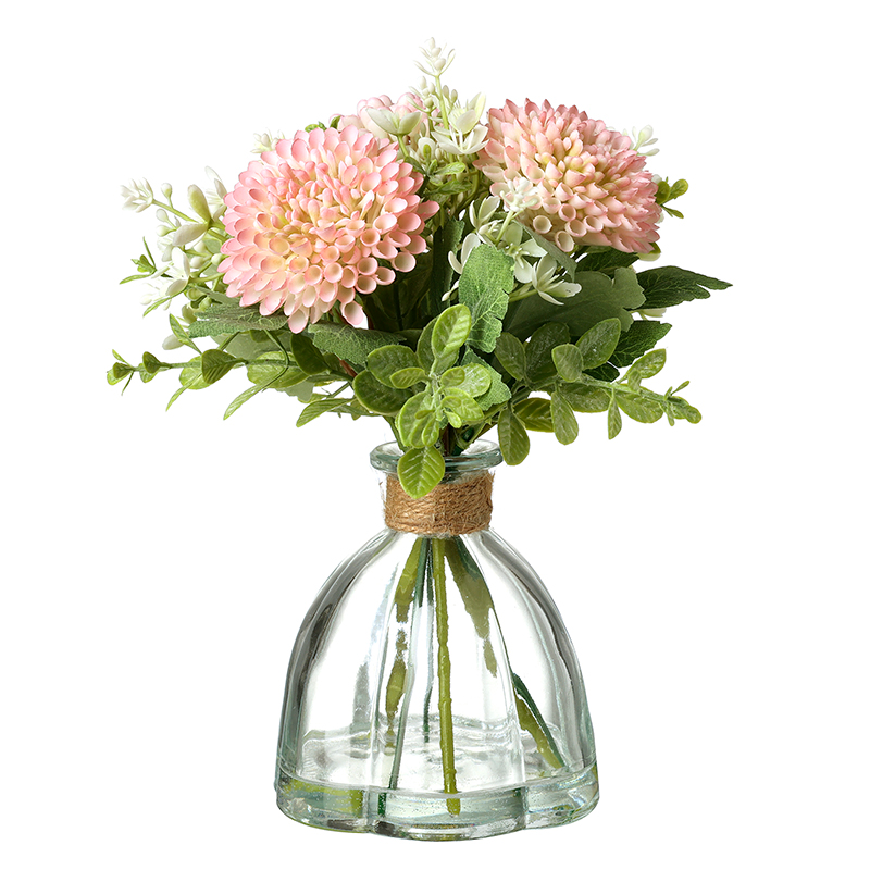 Heaven Sends Pink And White Flower Bunch