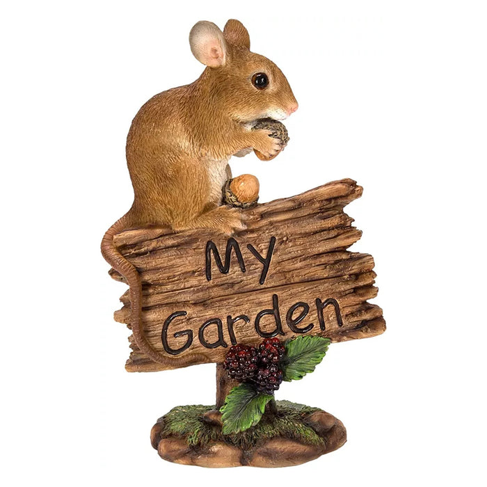 Vivid Arts My Garden Sign Dormouse F