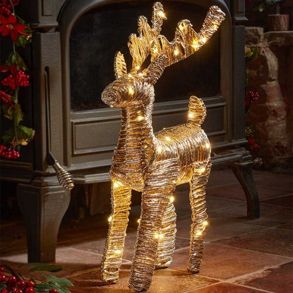 Smart Garden Champagne Braid Wonderdeer - 40Cm