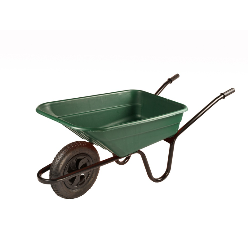 WWC Shire 90L Wheelbarrow Green