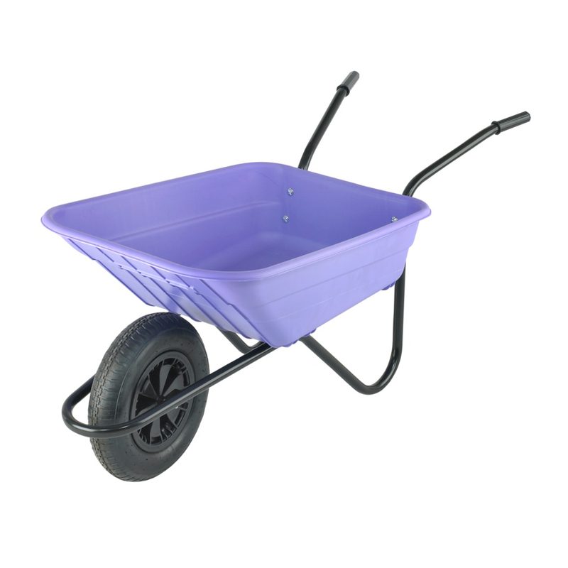 WWC Shire Lilac Pneumatic Wheelbarrow