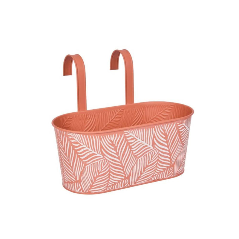 Smart Garden 12" Fence & Balcony Hanging Planter - Fern - Terracotta