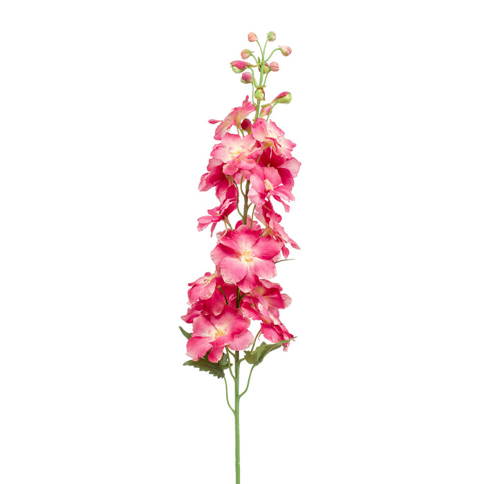 Emerald Delphinium Spray Pink 95cm