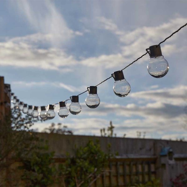 Smart Solar GloBulb String Lights - Set of 40
