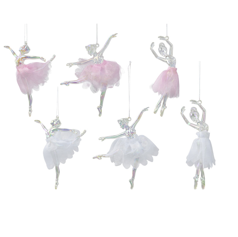 Kaemingk Transparent Acrylic Dancing Figurine (13cm)