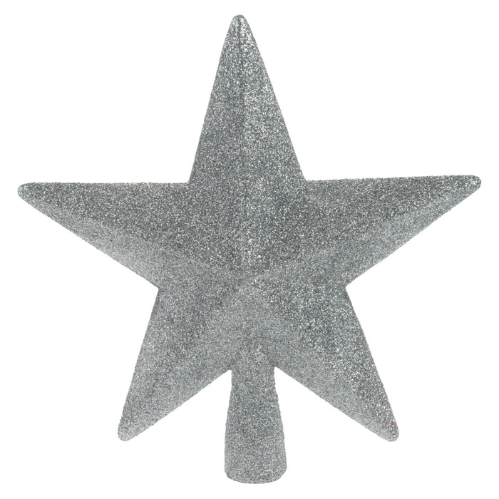 Koopman Tree Top Star 19Cm Silver