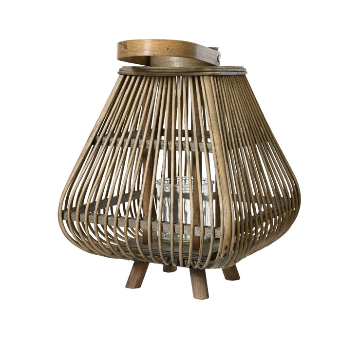 Kaemingk Lantern Bamboo 31cm