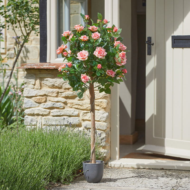 Faux Décor Regent's Roses - Perfect Pink 120cm