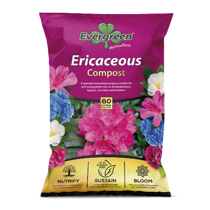 Evergreen Ericaceous Compost 60Ltr