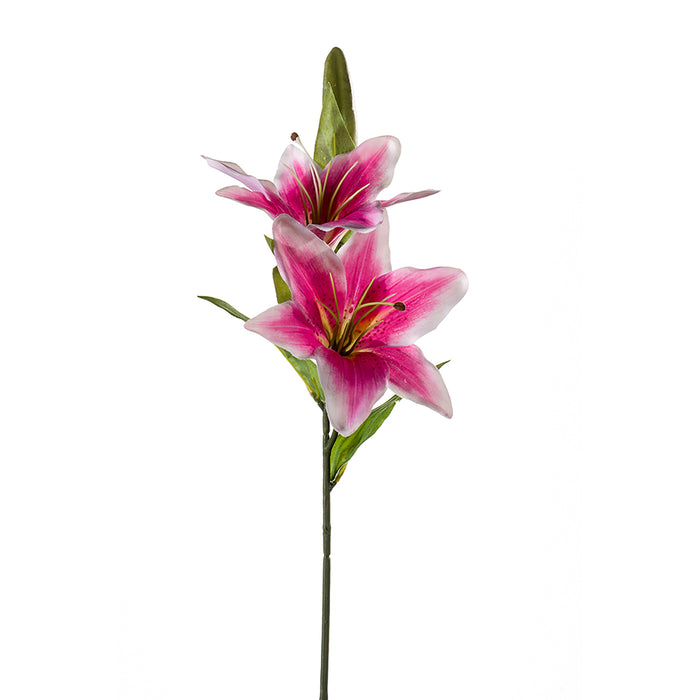 EEG Lily Spray x2 65cm lt pink
