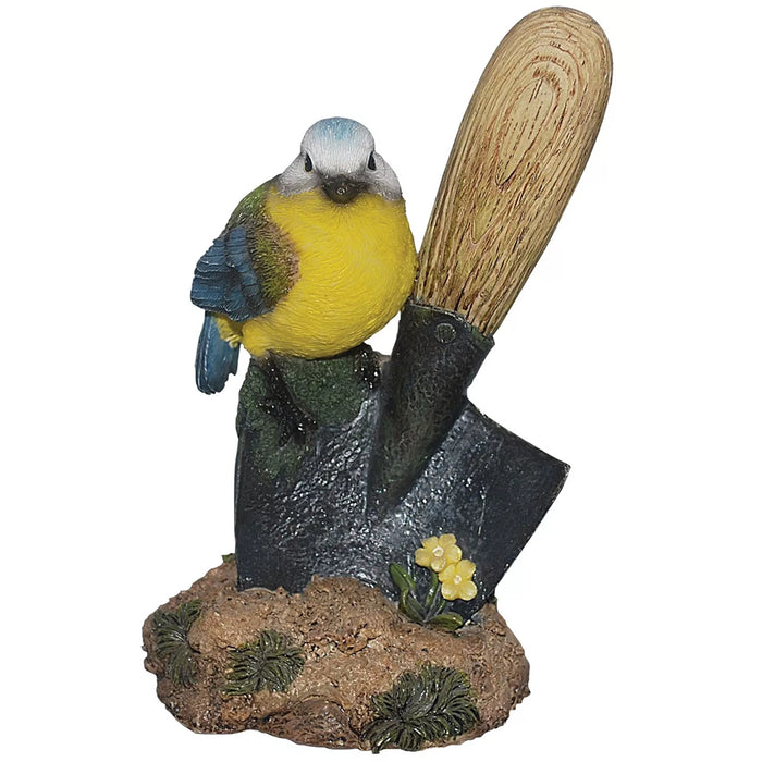 Vivid Arts Blue Tit On Trowel F