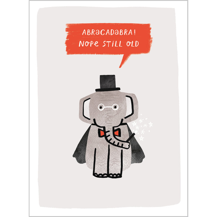 ABA Birthday Male Humorous - Abracadabra!