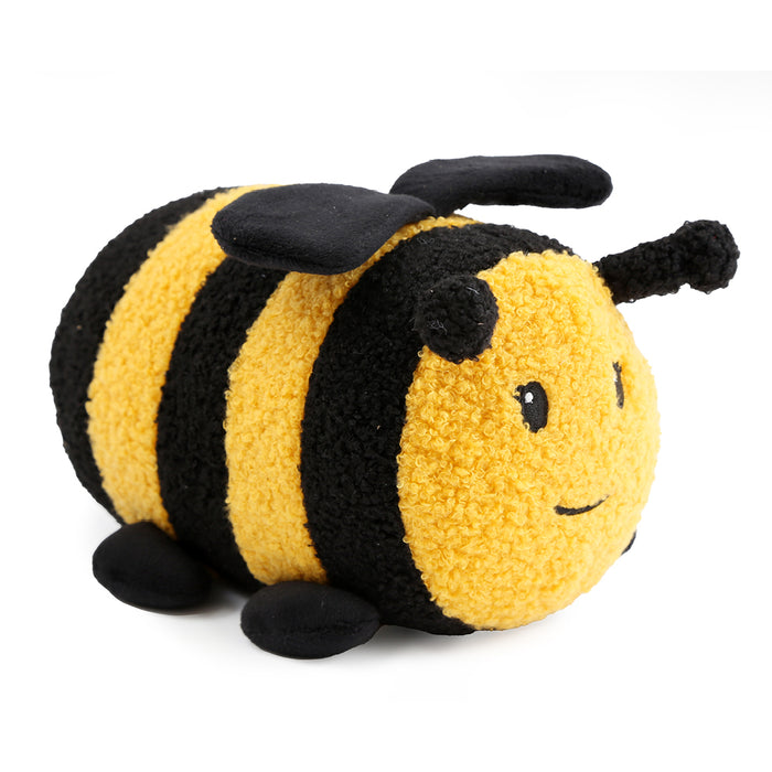 Sifcon 25Cm Plush Bee Doorstop