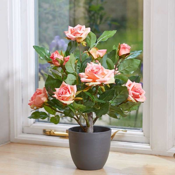 Faux Décor Regent's Roses - Perfect Pink 40 cm