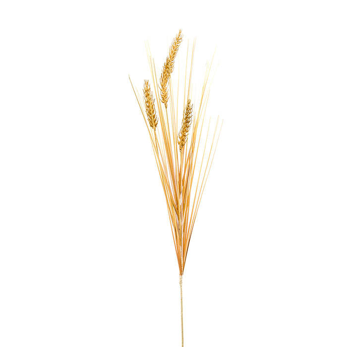 Emerald Grain Grass Spray X4 Cream 74cm