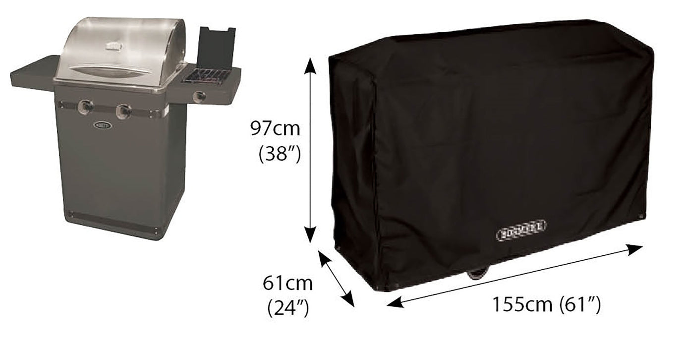 Bosmere Protector 6000 Super Grill Barbecue Cover - Storm Black