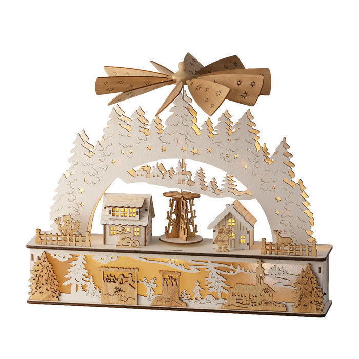 Kaemingk LED Christmas Arches Scenery Plywood