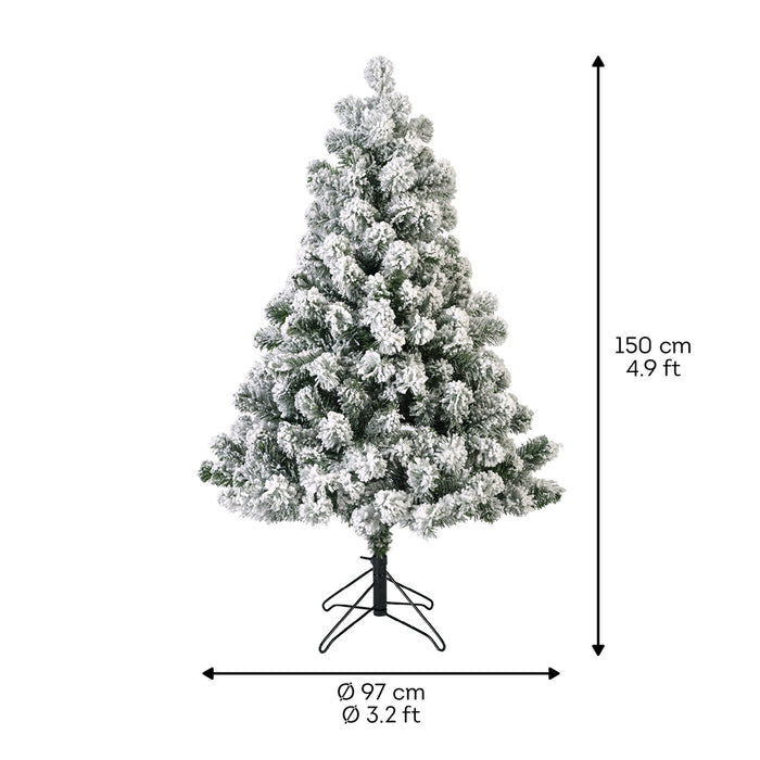 Kaemingk Imperial Pine Snowy (Dia.97Cm X H.150Cm)
