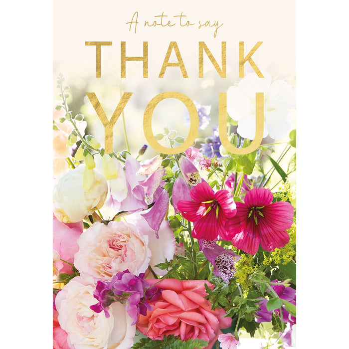 ABA Thank You - Colourful Blooms