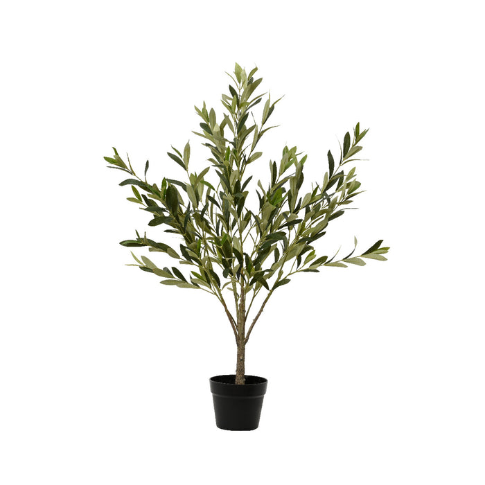 Kaemingk Olive Tree Olive Leaves In Pot Polyester