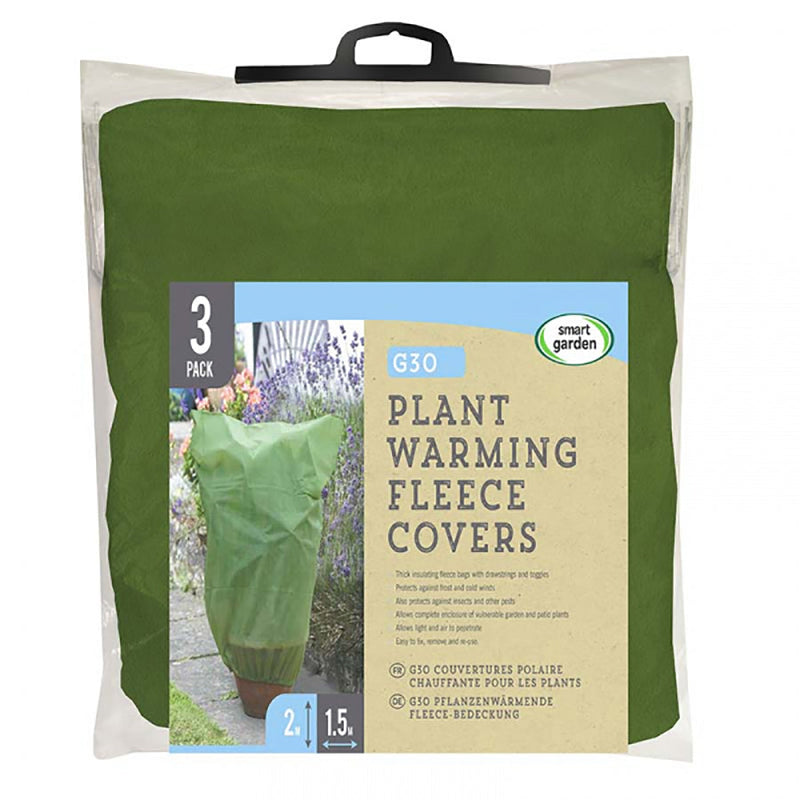SmartGarden G30 Plant Warming Fleece Covers 1.2 x 0.9m 3-PK